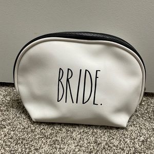 Rae Dunn BRIDE cosmetic Bag